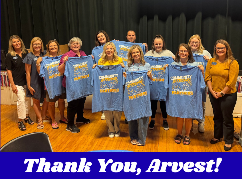 Tshirts from Arvest Bank