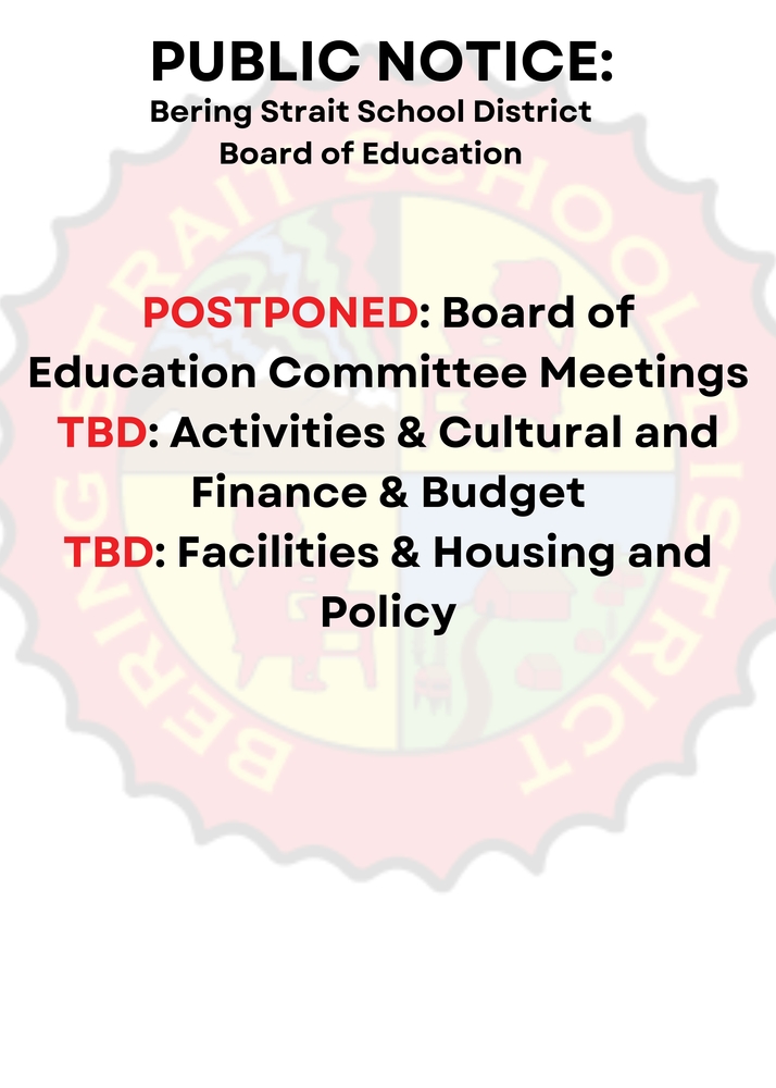 march 25-25 meeting posponed