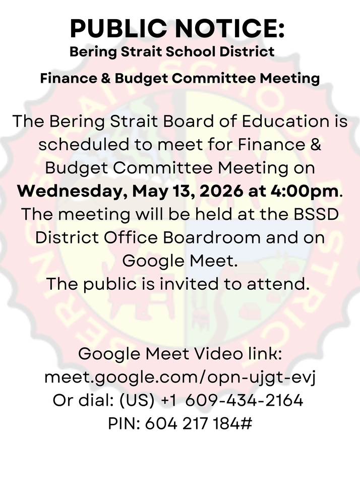 May 13 BSSD Board Meeting