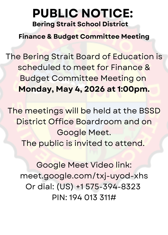 may 4 board meeting public notice
