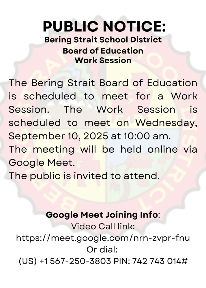 Sept. 10 2025 work session