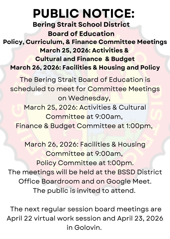 March 25 & 26 Committee Meeting
