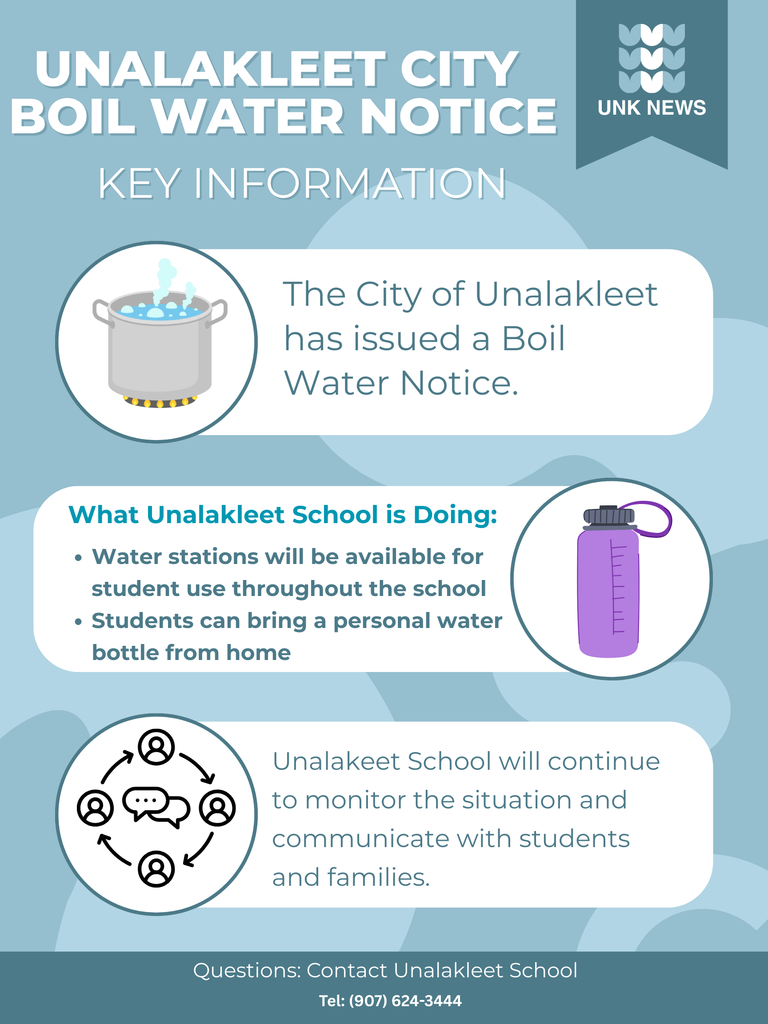UNK School Boiled Water Notice