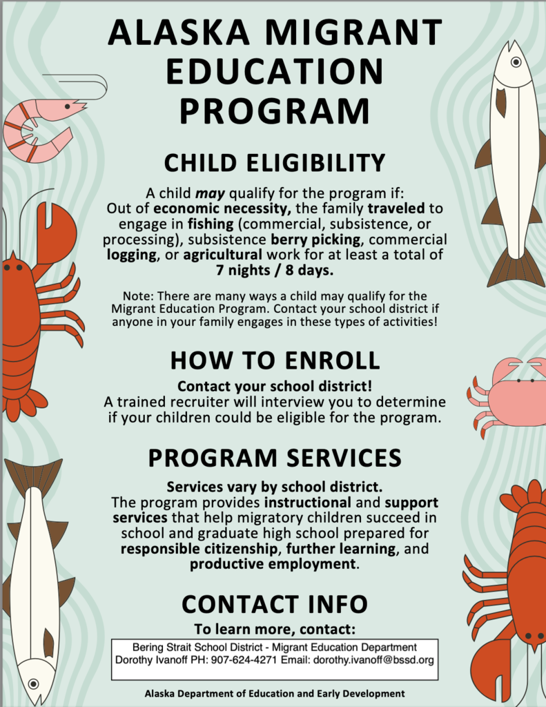 Alaska Migrant Education Program