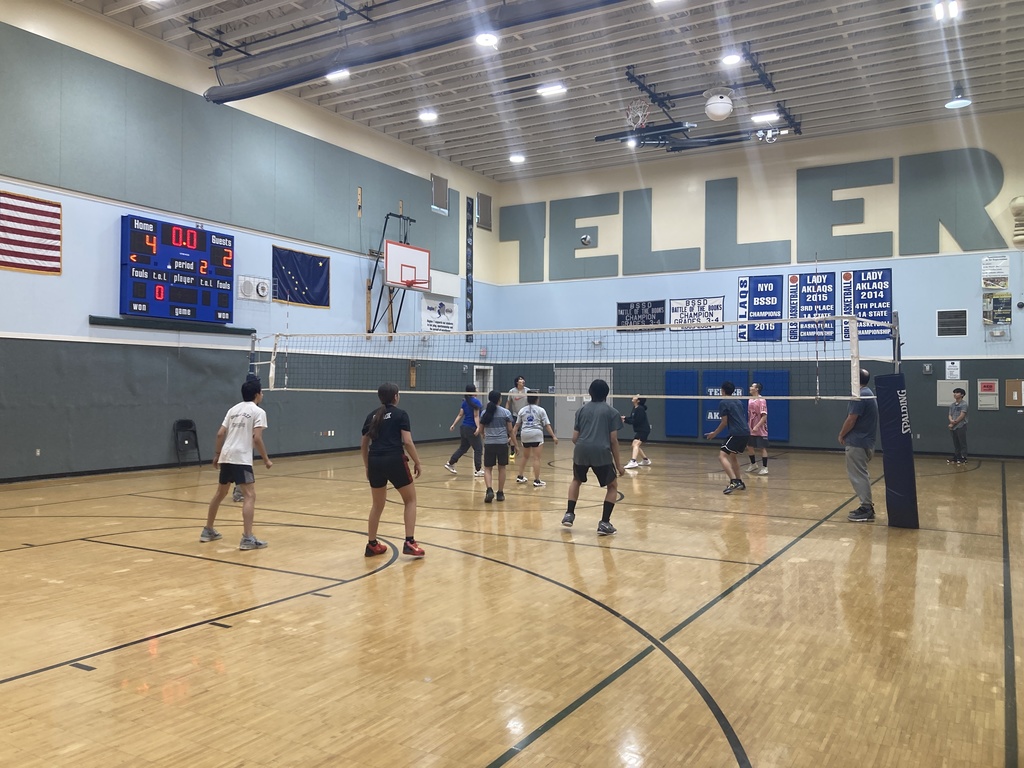 Playtime in Teller School gym