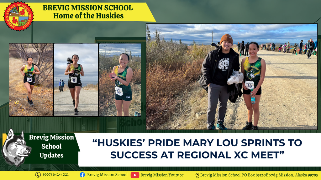 Mary Lou and Coach Arvin at XC Regionals