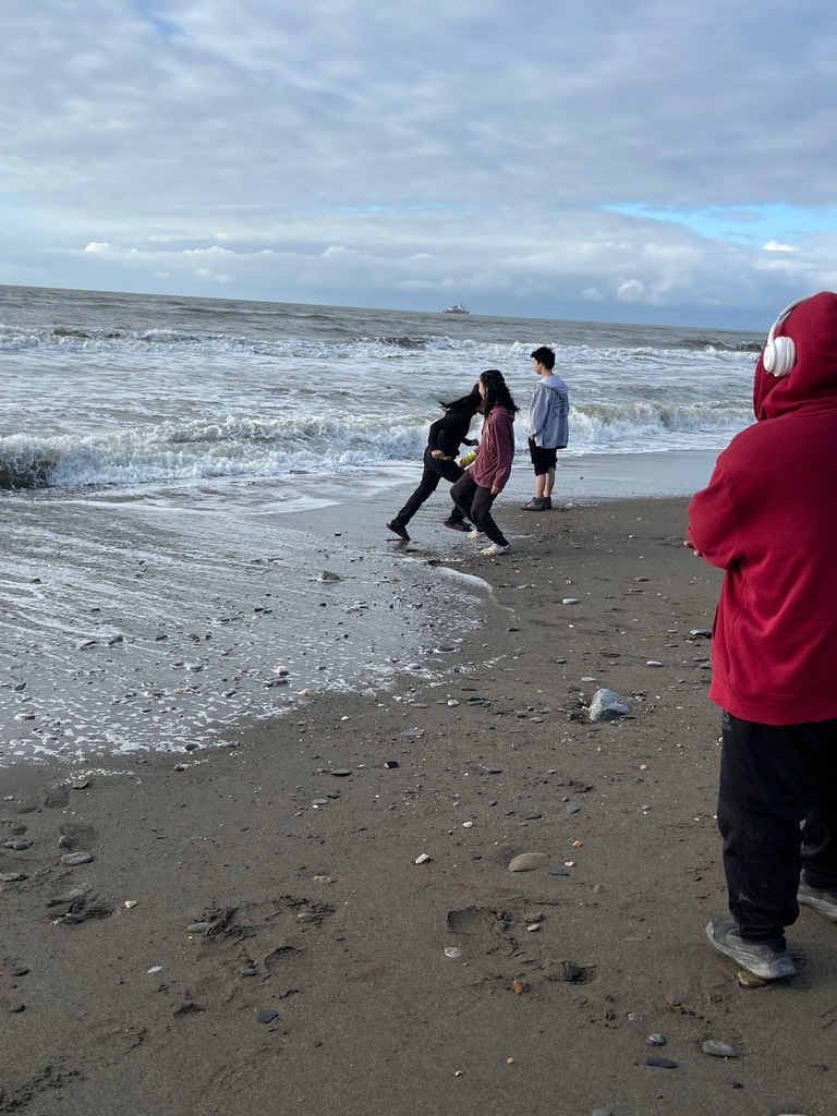 Teller at Nome east beach field trip