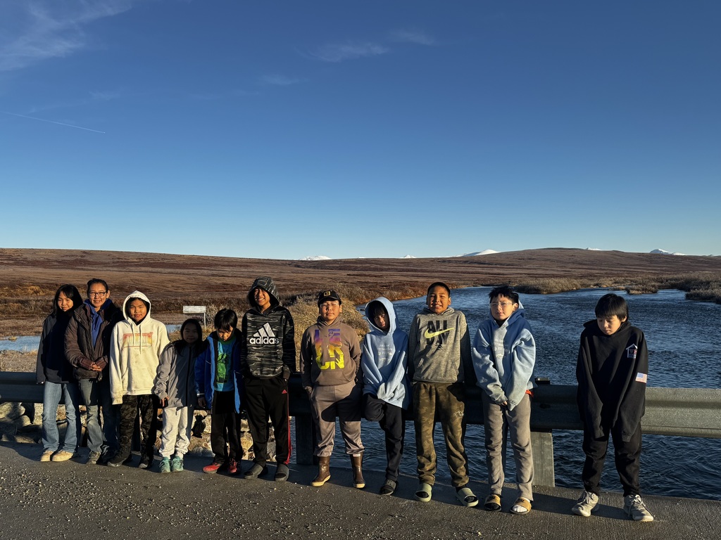 group picture field trip nome