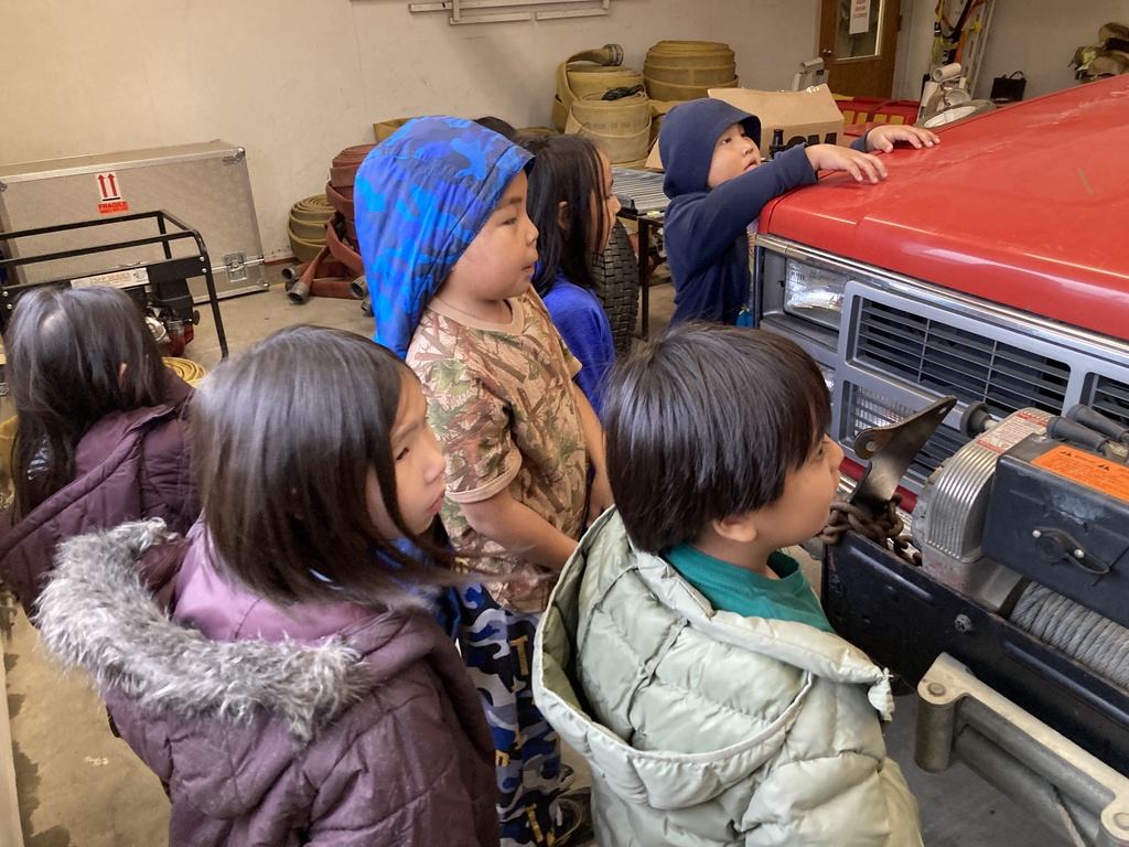 Fun times at the nome fire station for k-2