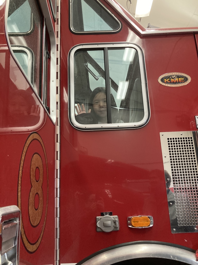 inside the fire truck?