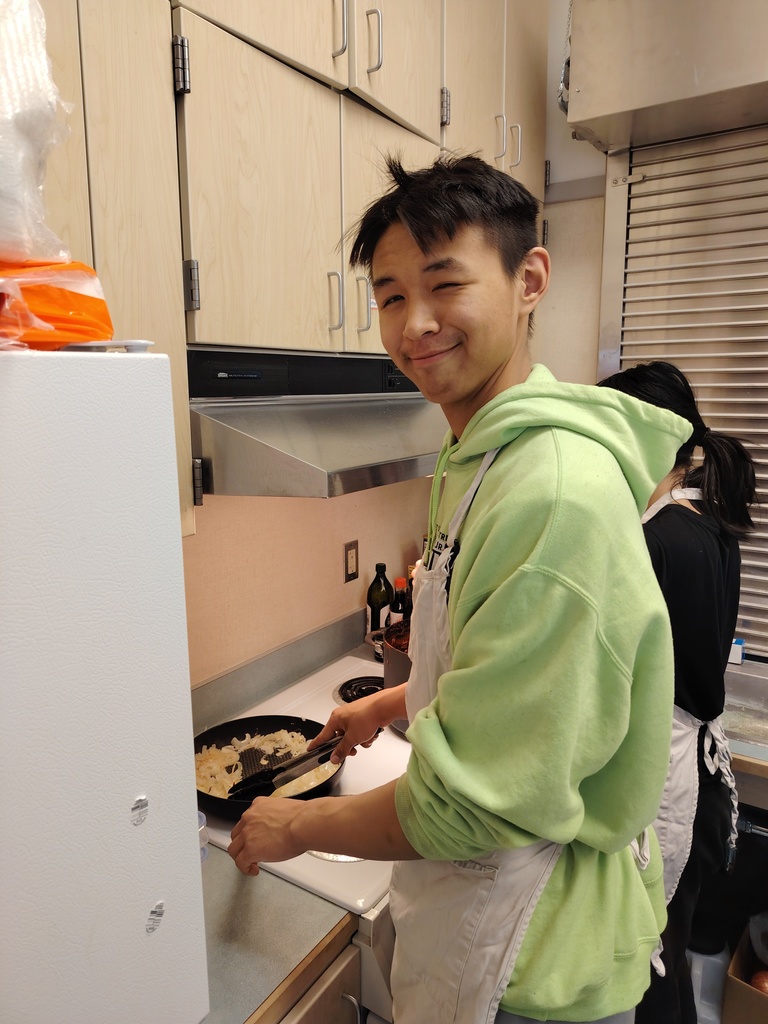 Galen cooking with nactec in teller alaska