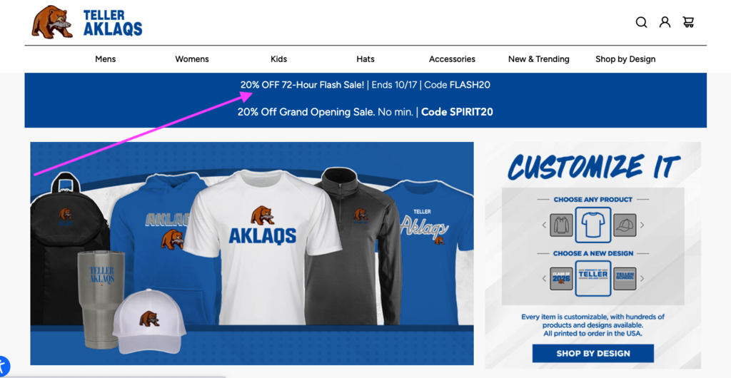 Instructions on Teller Spirit wear