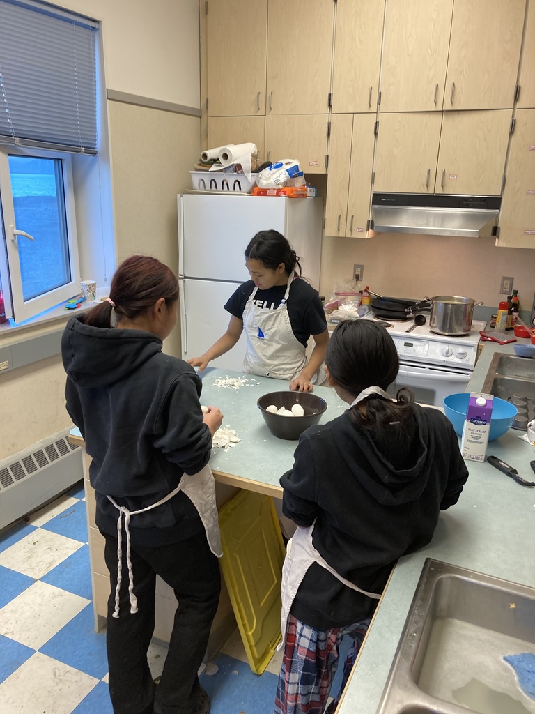 Cooking in Teller Alaska