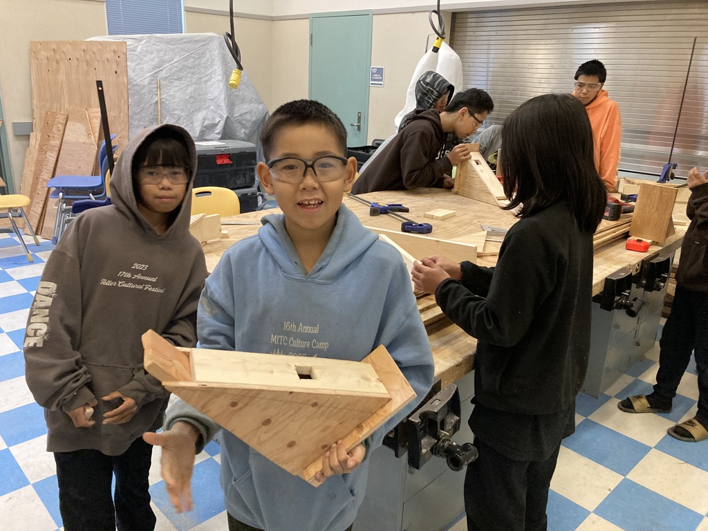 Bird house construction in Teller alaska