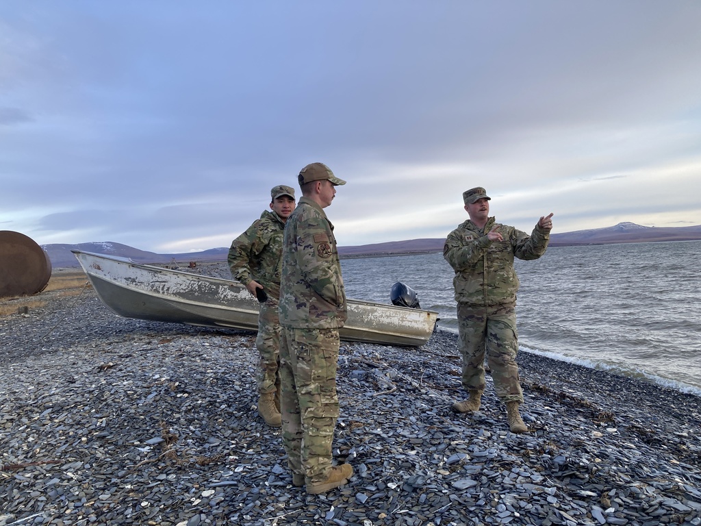  Alaska Air National Guard Teller Alaska looking for storm damage