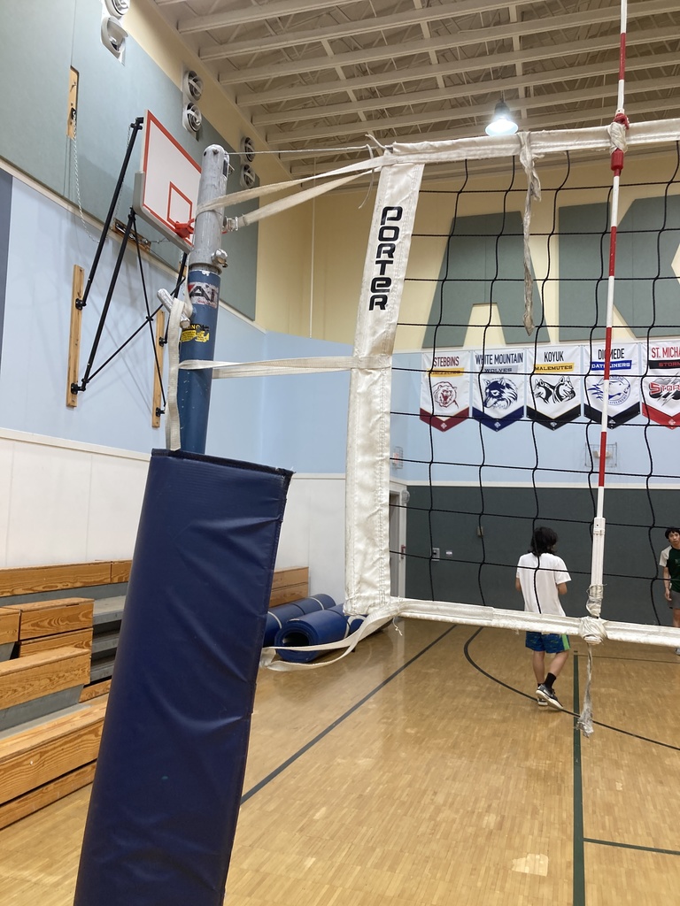 Teller Alaska Volleyball Net breaking