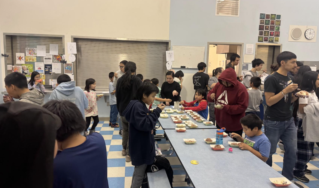 Ice Cream party at James C. Isabell School, brought to you by Ms. Paula