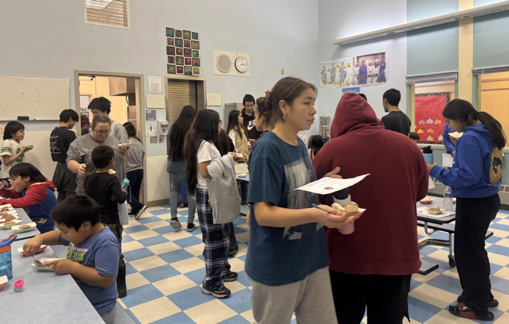 Ice cream celebration by Ms. Paula Teller Alaska