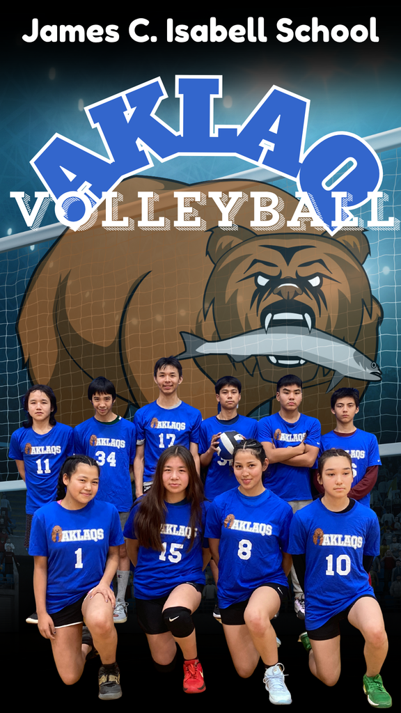 Team picture volleyball 2025 aklaqs teller alaskaa
