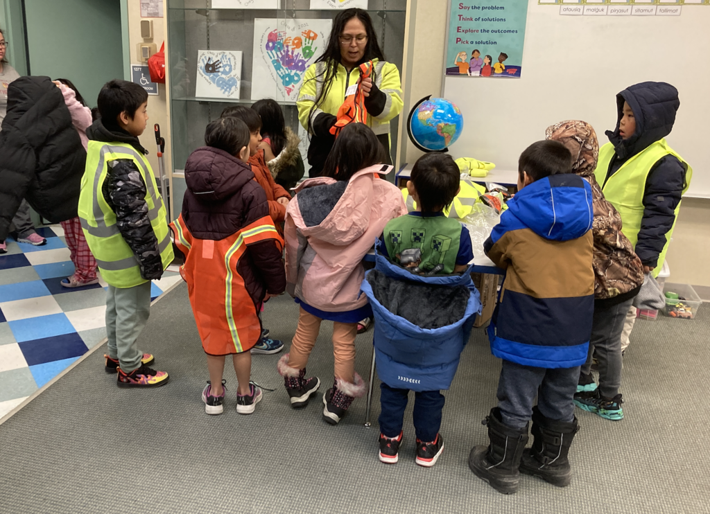 Ms. Jolene and the K-2nd graders in Samantha Class Teller Alaska 3