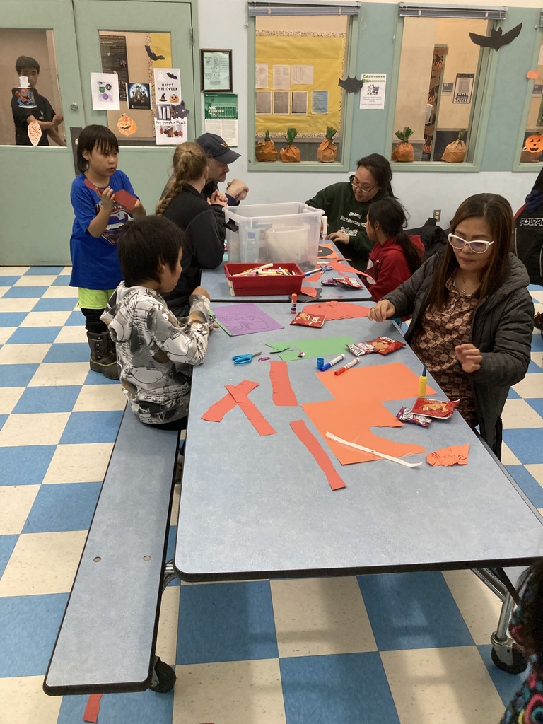 Staff really into the fun at Teller school