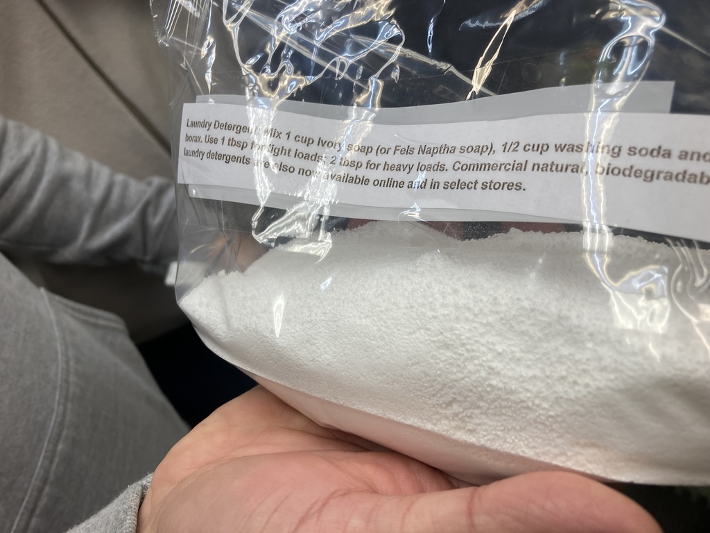 laundry detergent directions from igap teller alaska