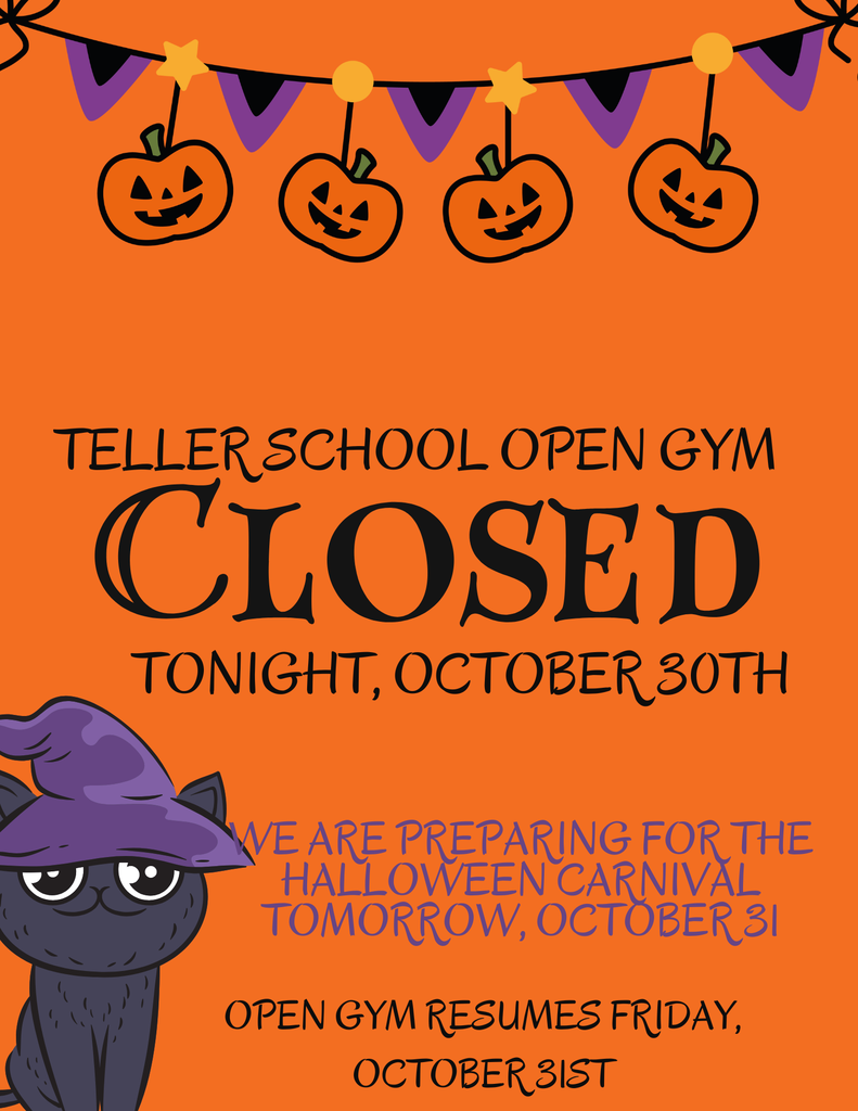 Teller School prep for Halloween Carnival