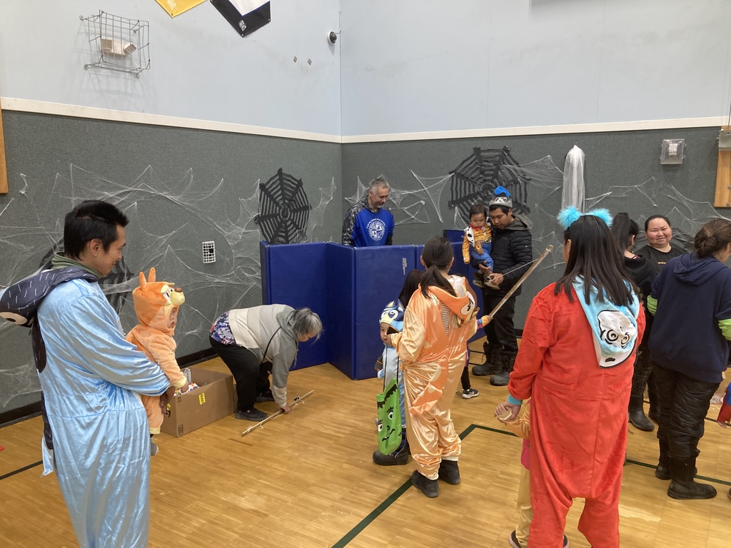 Fishing Game with Donald Weyanna Halloween Carnival Teller Alaska 2025