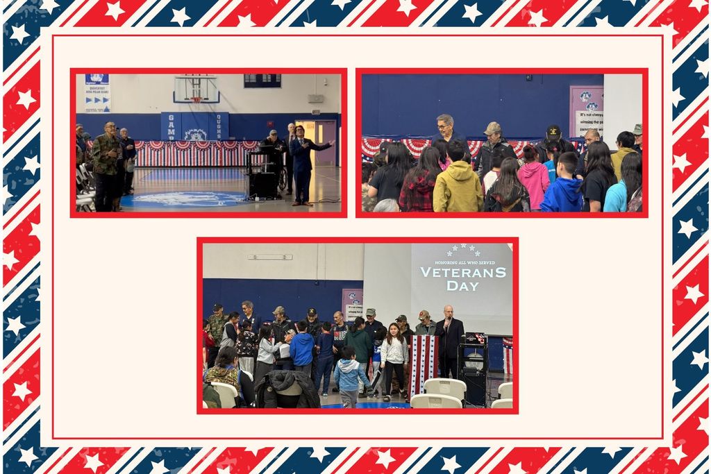 National Anthem & Students Thanking Veterans For Their Service