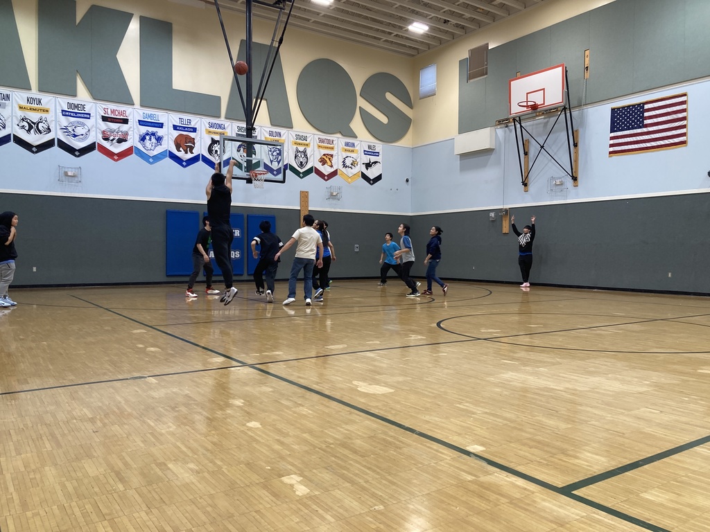 having fun playing student vs staff basketball game 3!