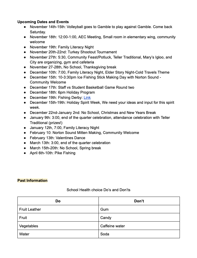 Nov 12 Teller Newsletter 2