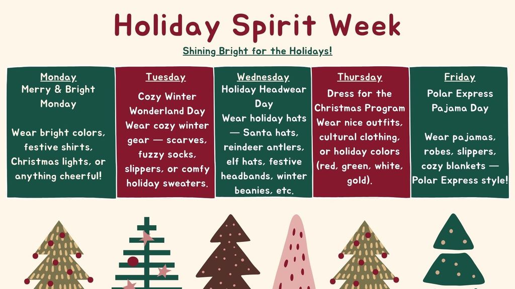 Christmas Spirit Week
