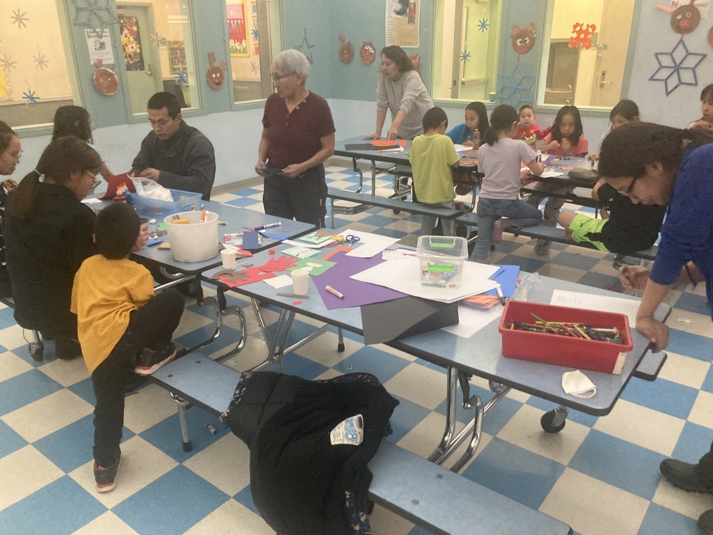 Family Literacy night christmas