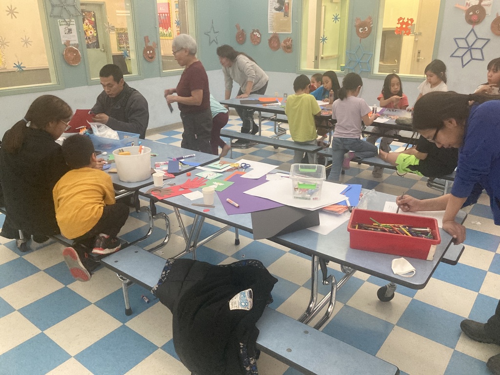 Family Literacy night christmas 2