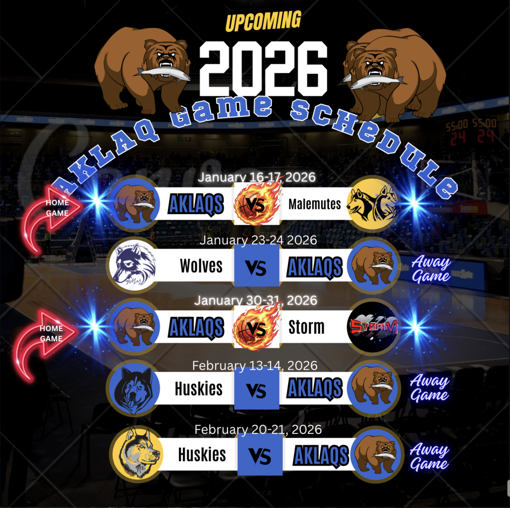 Aklaq basketball schedule 2026