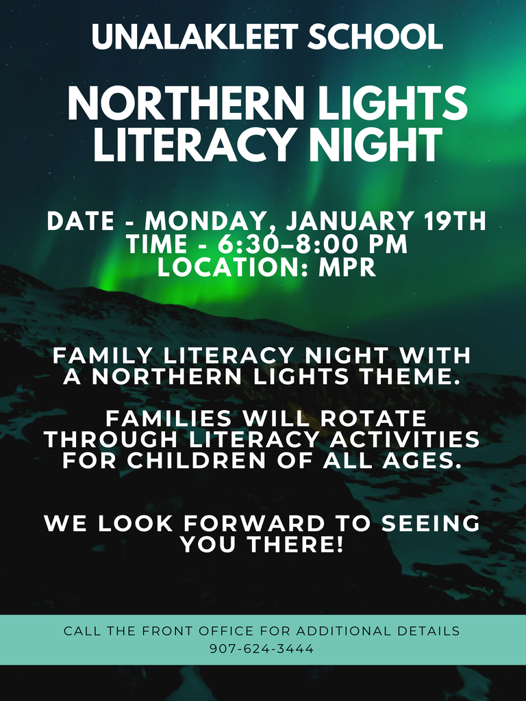Literacy Night - Northern Lights