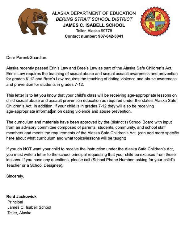 Erins law and brees law