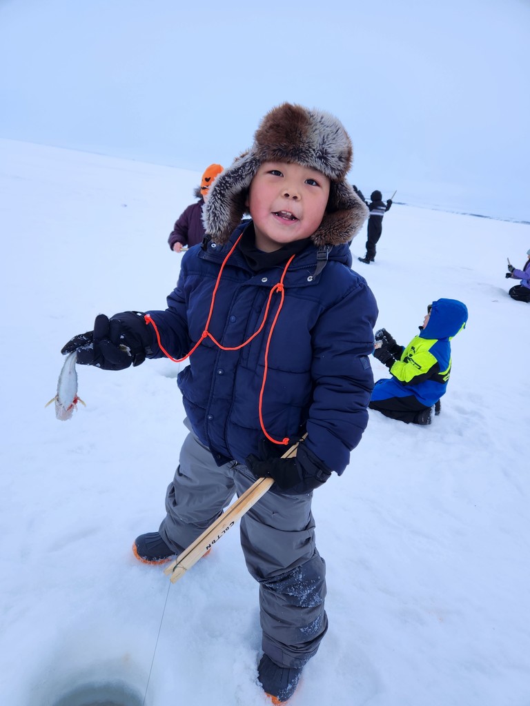 Colton Bogeyaktuk Ice Fishing Teller Alaska