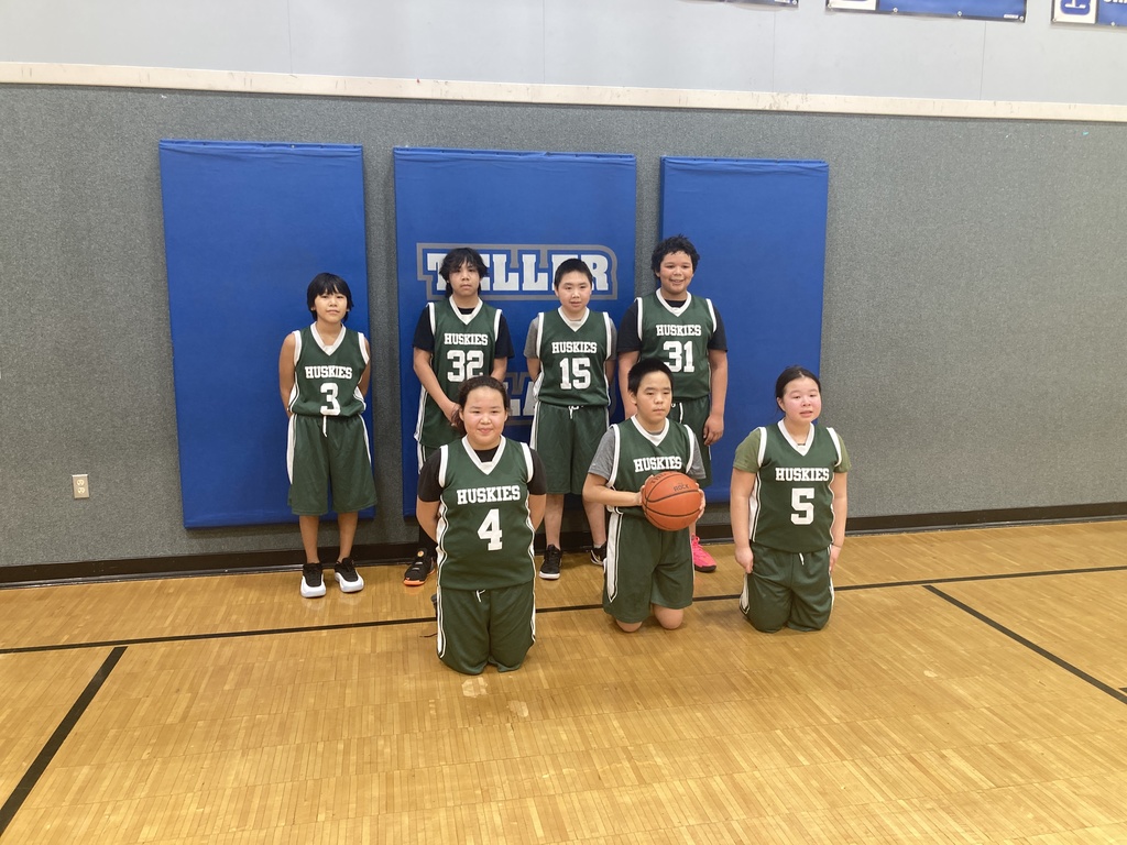 Brevig Mission Middle School Basketball Team 2026 Weekend of basketball Tournament Teller