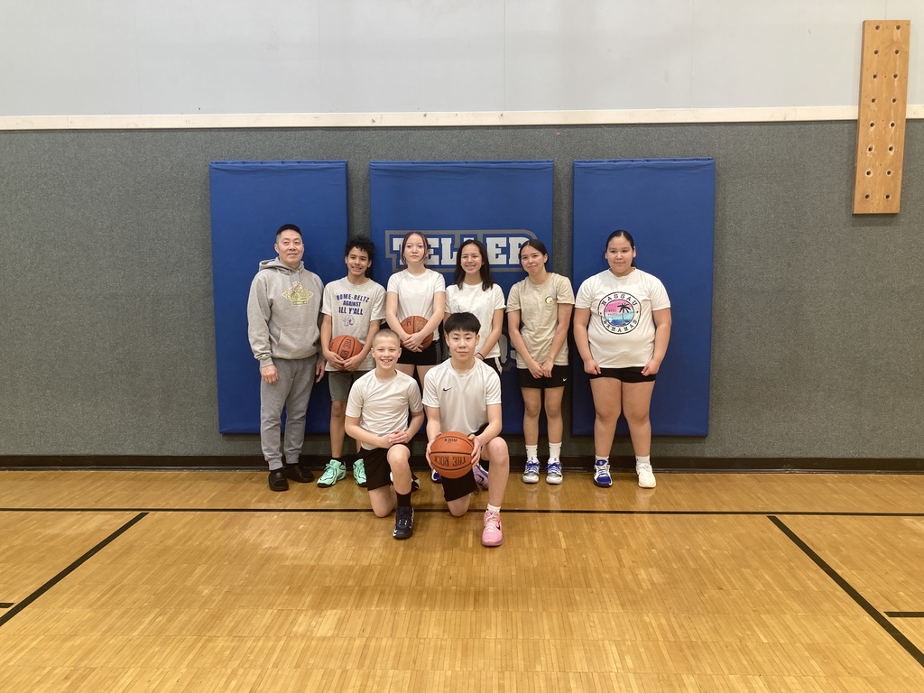 Nome Players Middle School Basketball Team 2026 Weekend of basketball Tournament Teller