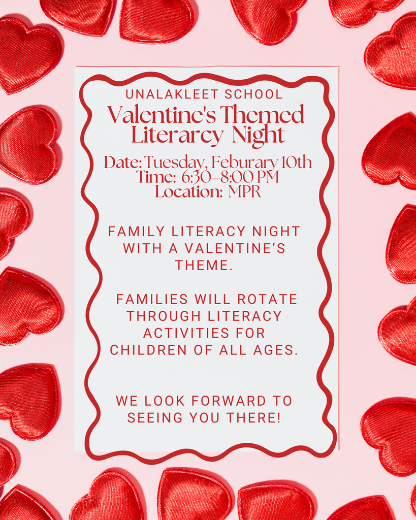 Feb, Literacy Night