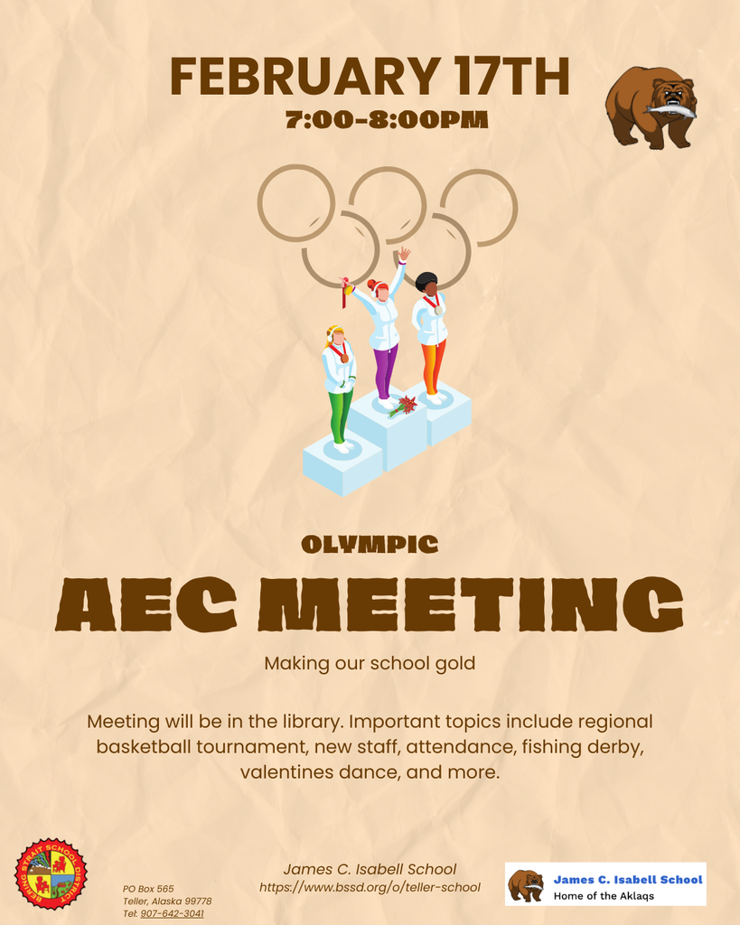 Teller AEC Meeting Making our school gold 2.17.2026