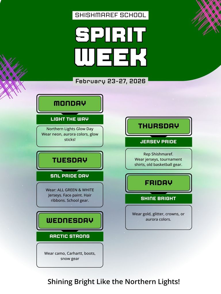 SHH Basketball Regionals Spirit Week