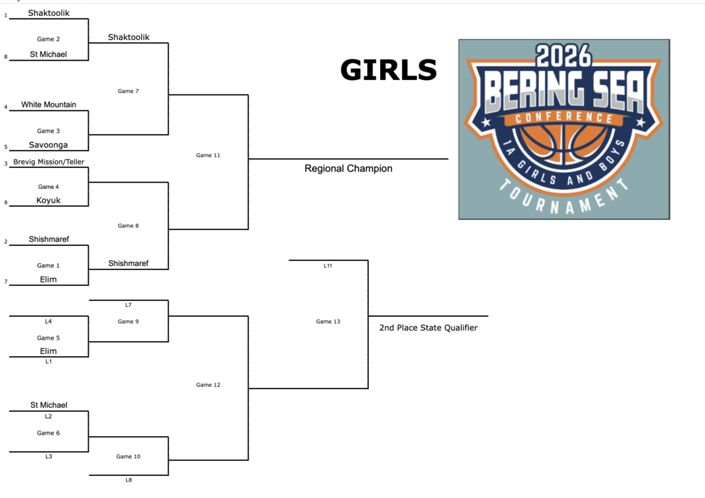 Girls 2026 BSSD bball tournament bracket