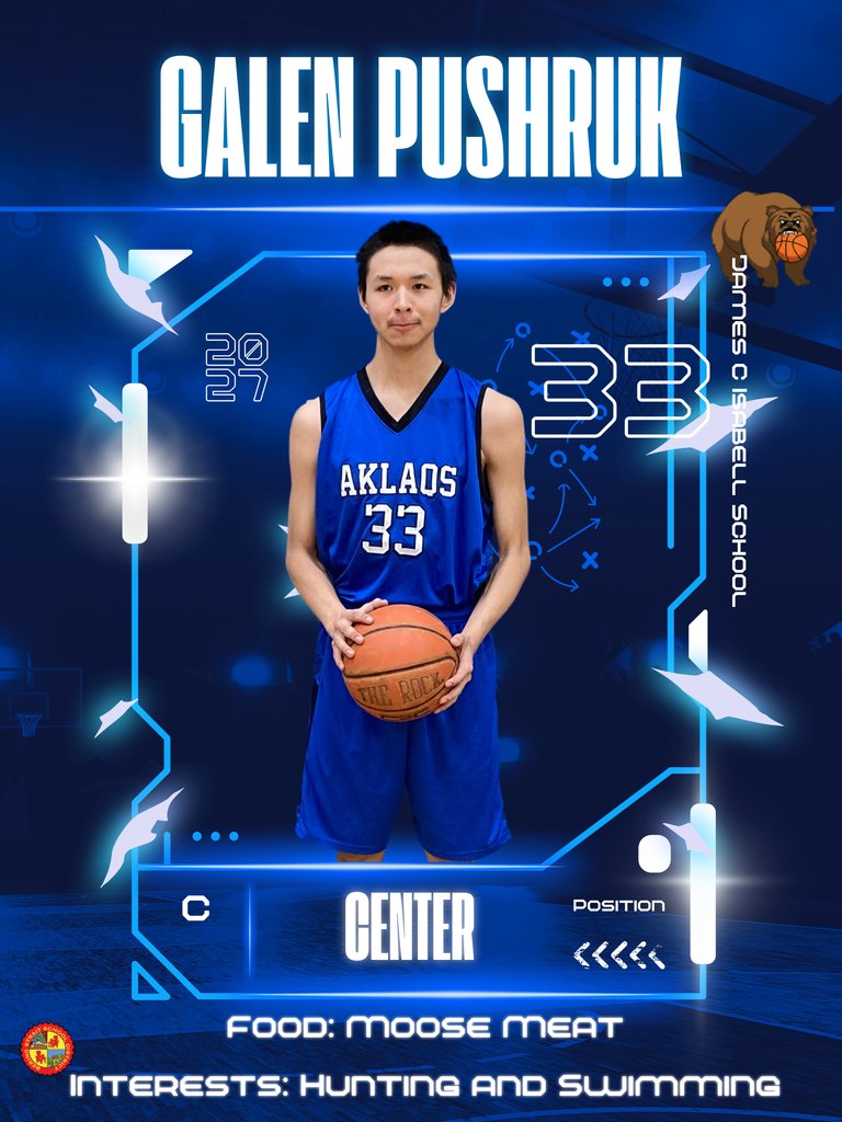 Galen Pushruk Team Card Teller