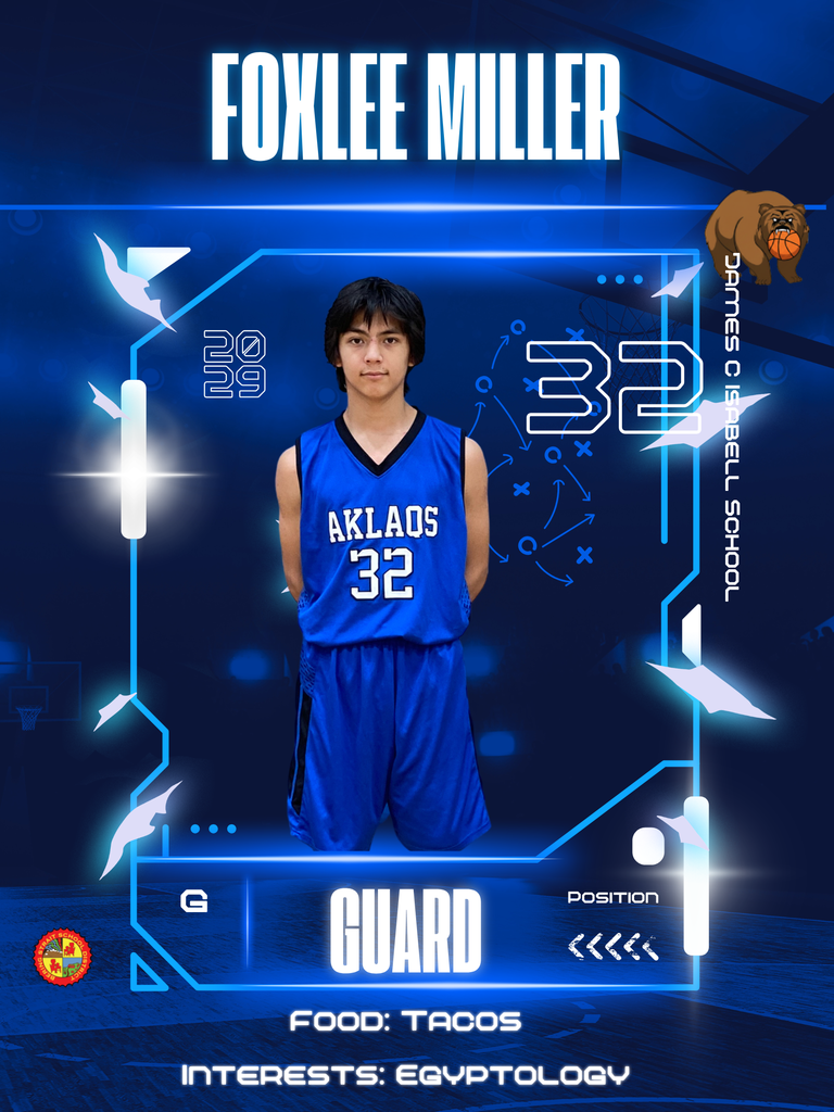 Foxlee Miller Team Card Teller