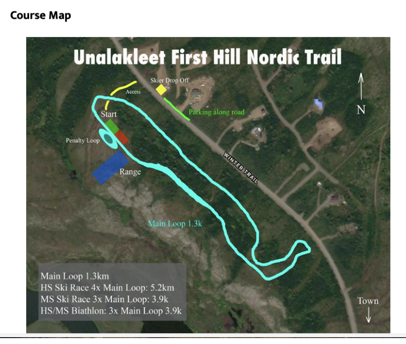 Ski Course Map