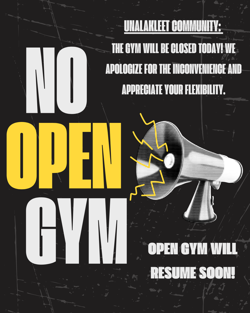 No OPEN GYM Friday, March 27th