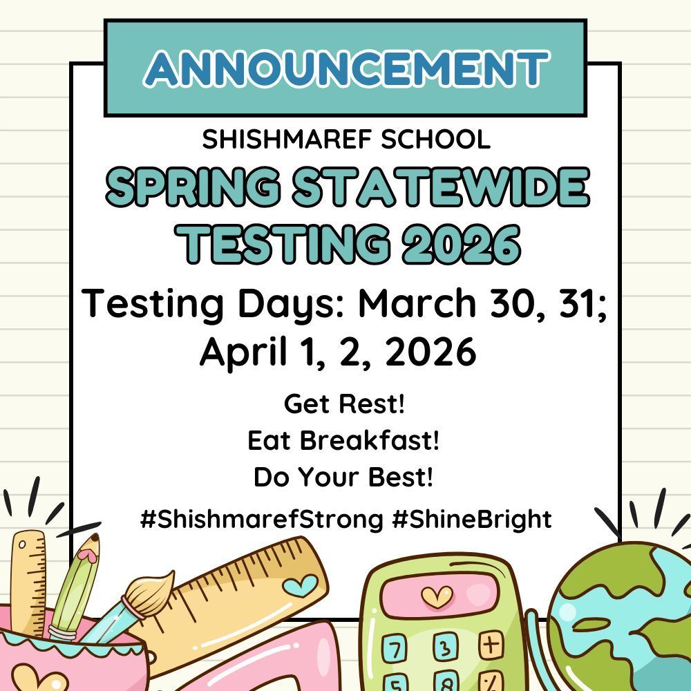 FY26 SHH State Testing Announcement