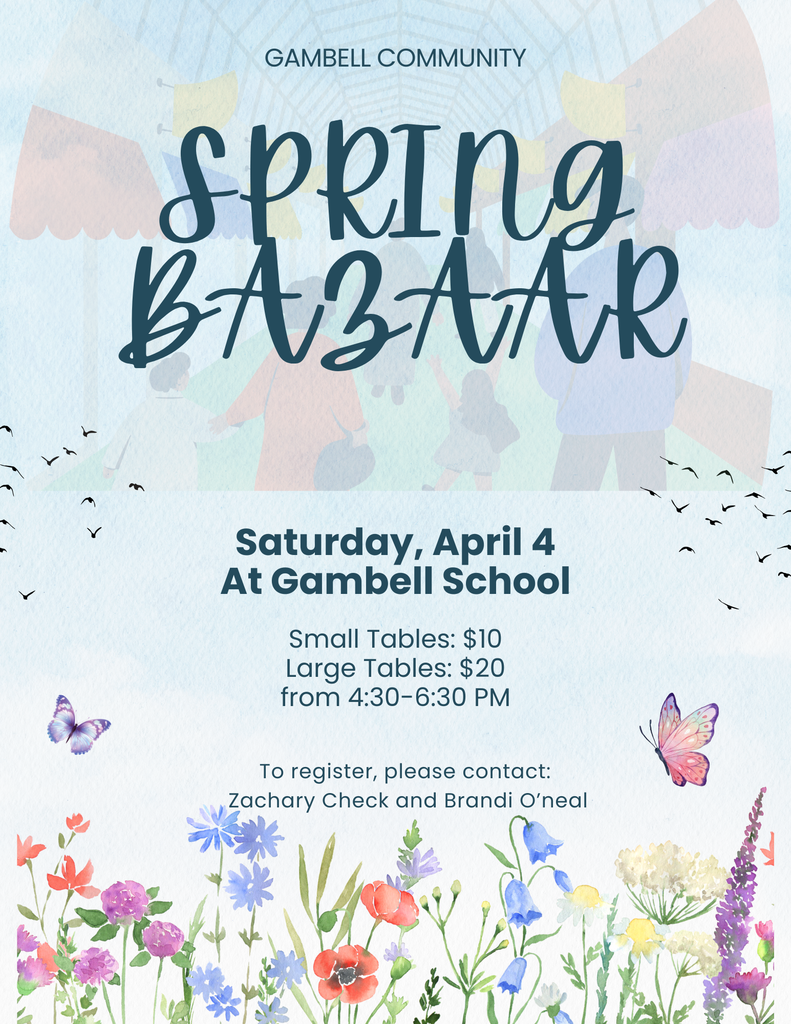 Spring Bazaar Flyer